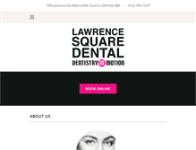Tablet Screenshot of dentistryinmotion.com